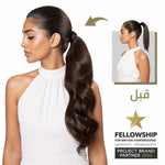 Ponytail Hair Extension – 100% Remy Human Hair for Natural Volume and Effortless Length