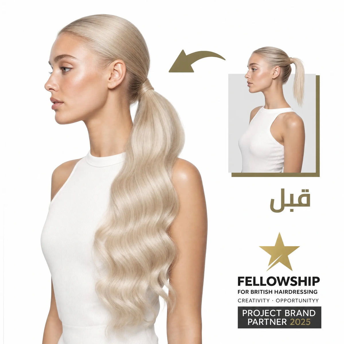 Ponytail Hair Extension – 100% Remy Human Hair for Natural Volume and Effortless Length
