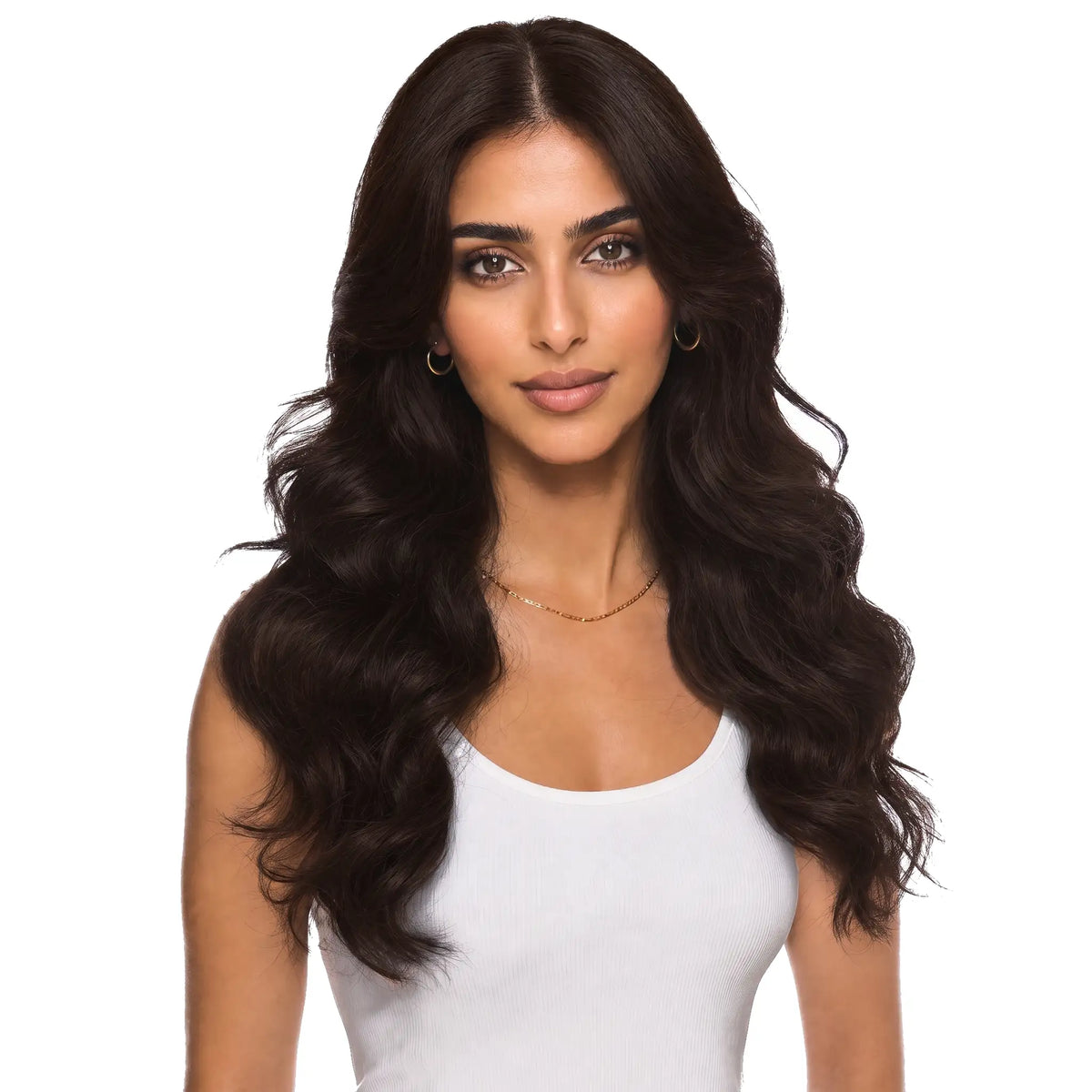 Farah: 100% Virgin Human Hair Wavy Wig – Natural Waves, Secure Fit