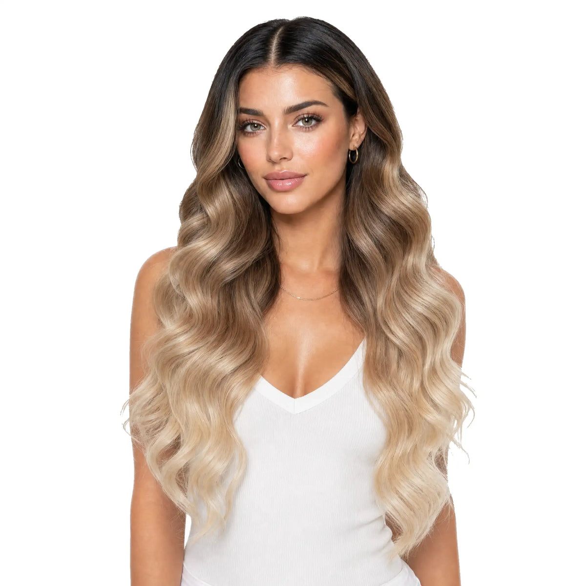 Zara: 100% Remy Ombre Hair Wig with Swiss Lace – Effortless Beauty, Every Day