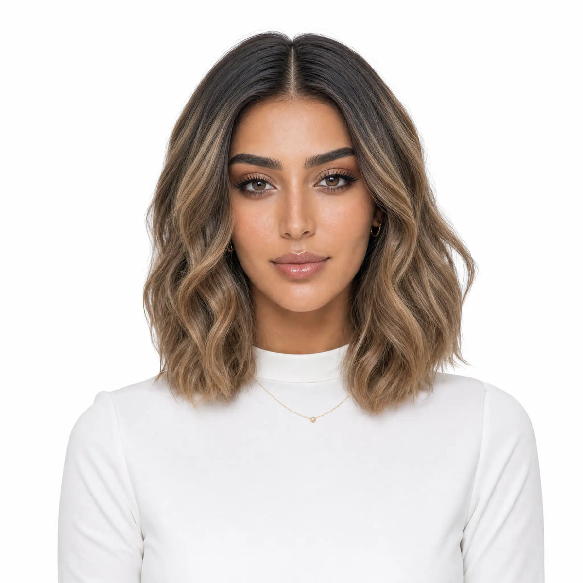 Katia Wig: 100% Natural Wavy Hair for Effortless Style