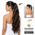 Ponytail Hair Extension – 100% Remy Human Hair for Natural Volume and Effortless Length
