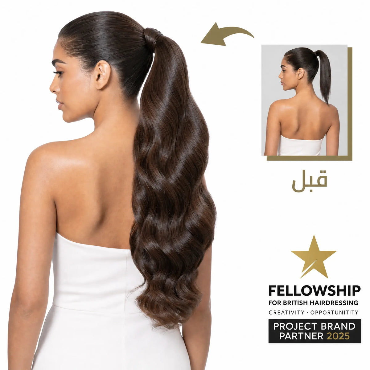 Ponytail Hair Extension – 100% Remy Human Hair for Natural Volume and Effortless Length