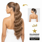 Ponytail Hair Extension – 100% Remy Human Hair for Natural Volume and Effortless Length