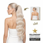 Ponytail Hair Extension – 100% Remy Human Hair for Natural Volume and Effortless Length
