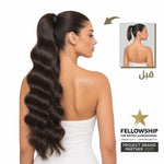 Ponytail Hair Extension – 100% Remy Human Hair for Natural Volume and Effortless Length