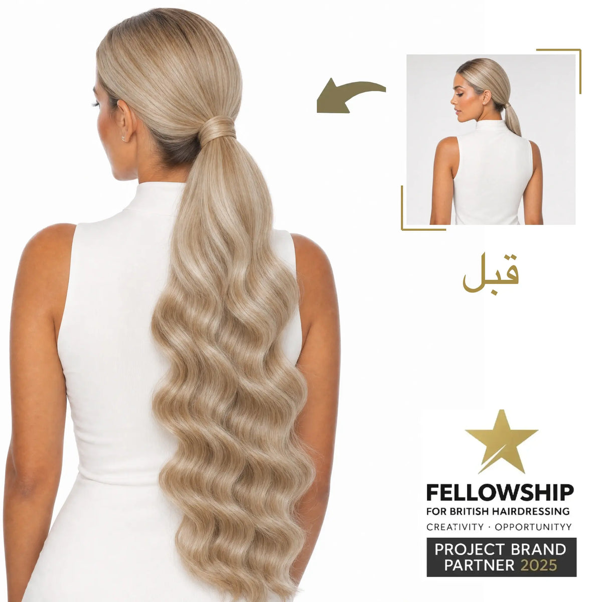 Ponytail Hair Extension – 100% Remy Human Hair for Natural Volume and Effortless Length