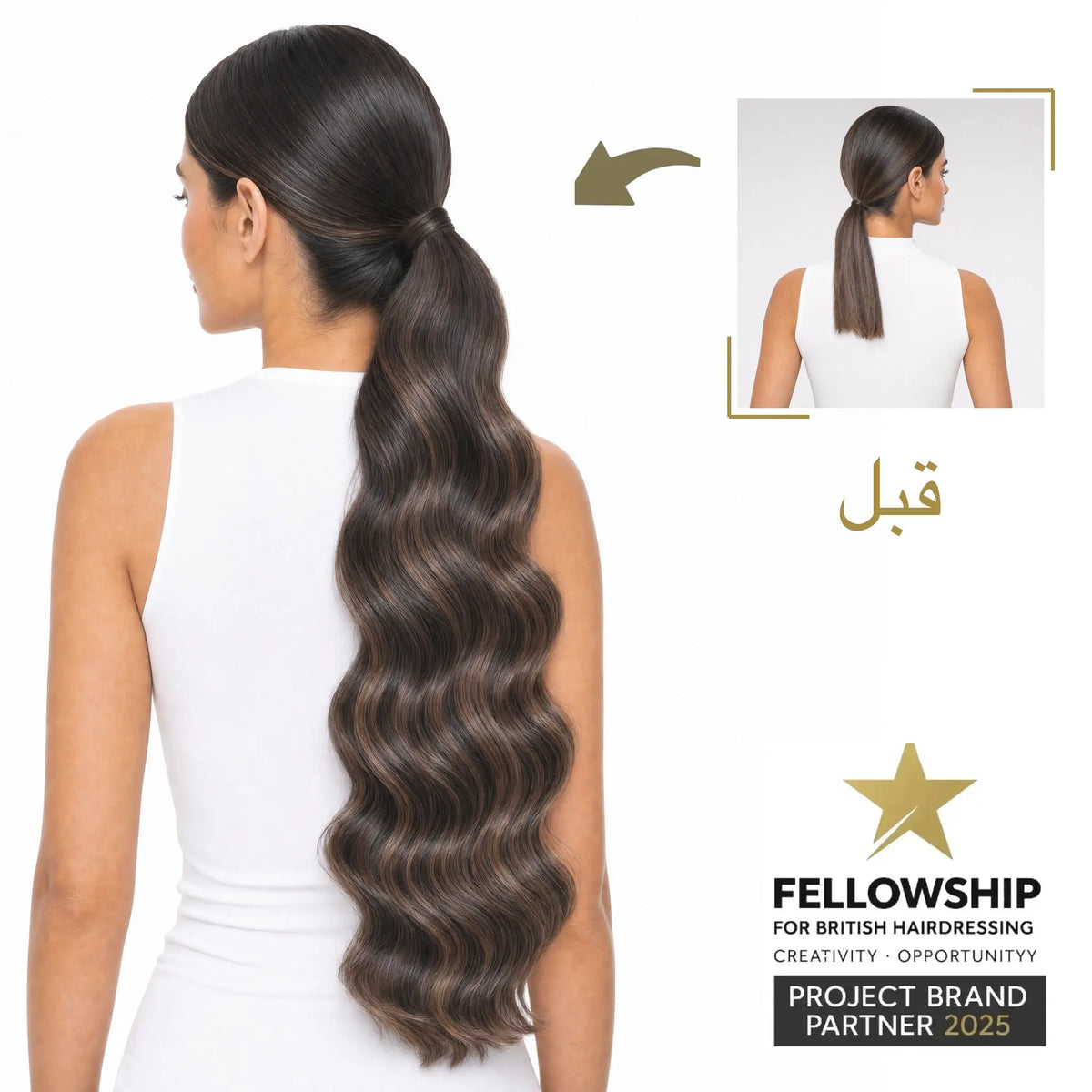 Ponytail Hair Extension – 100% Remy Human Hair for Natural Volume and Effortless Length