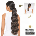 Ponytail Hair Extension – 100% Remy Human Hair for Natural Volume and Effortless Length
