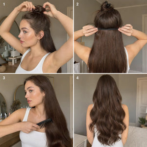 9-Piece Clip-In Extensions: Instant Volume, Length, and Confidence