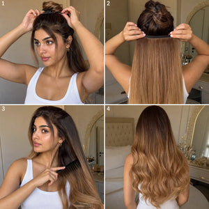 9-Piece Clip-In Extensions: Instant Volume, Length, and Confidence
