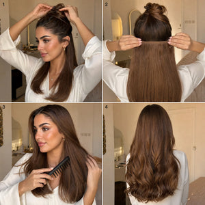 9-Piece Clip-In Extensions: Instant Volume, Length, and Confidence