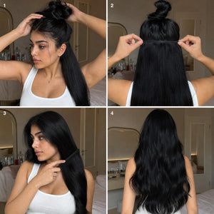 9-Piece Clip-In Extensions: Instant Volume, Length, and Confidence