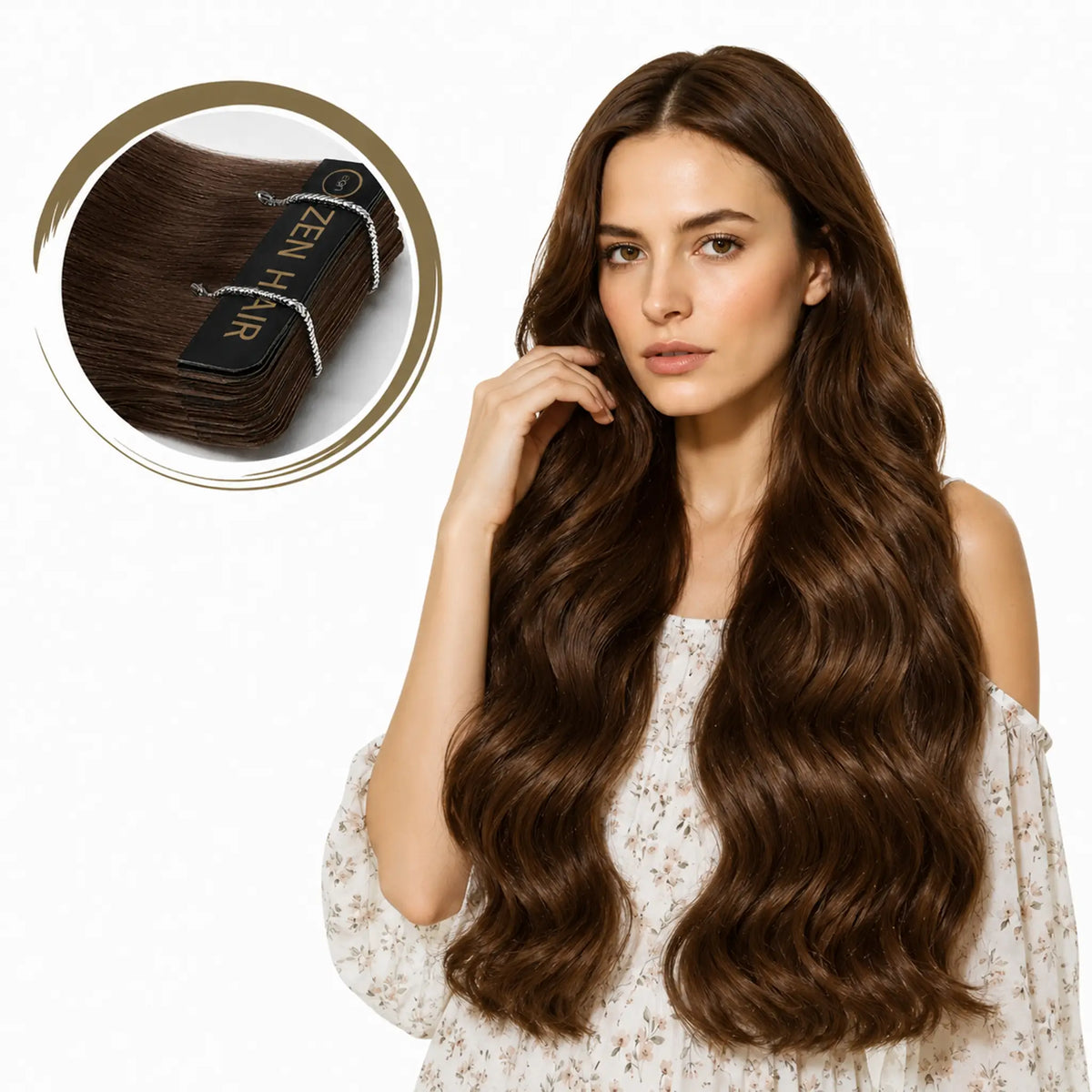 Luxury Plus Tape-In Extensions: Effortless Length, Seamless Beauty