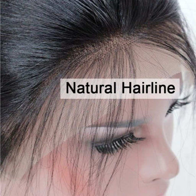باروكة شعر طبيعي جذور طبيعية في الرياض