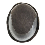 Men’s Wig Hair with French Lace in Body with Skin