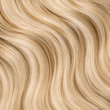 Brown with blonde highlights