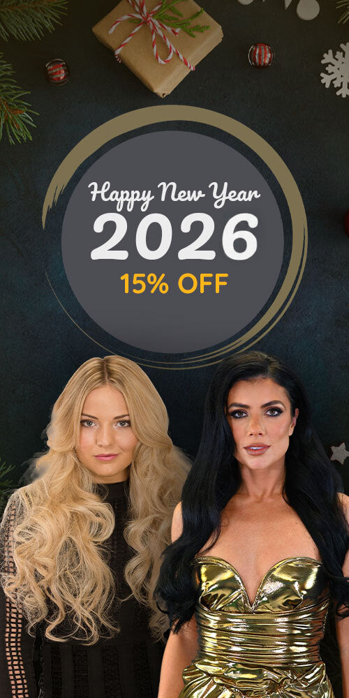 كثافة طبيعية وثقة فورية… في 5 دقايق مع اكستنشن شعر طبيعي 100%