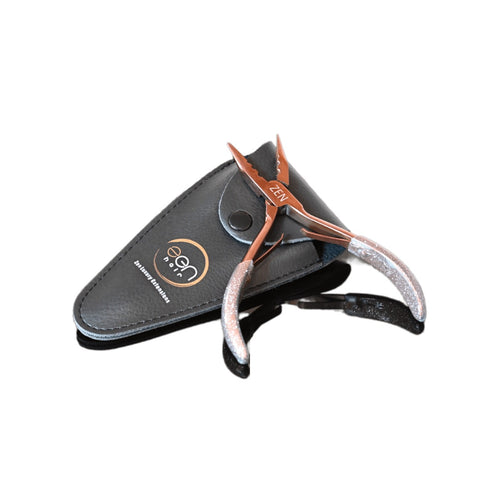 كماشة اكستنشن شعر طبيعي بالخرز