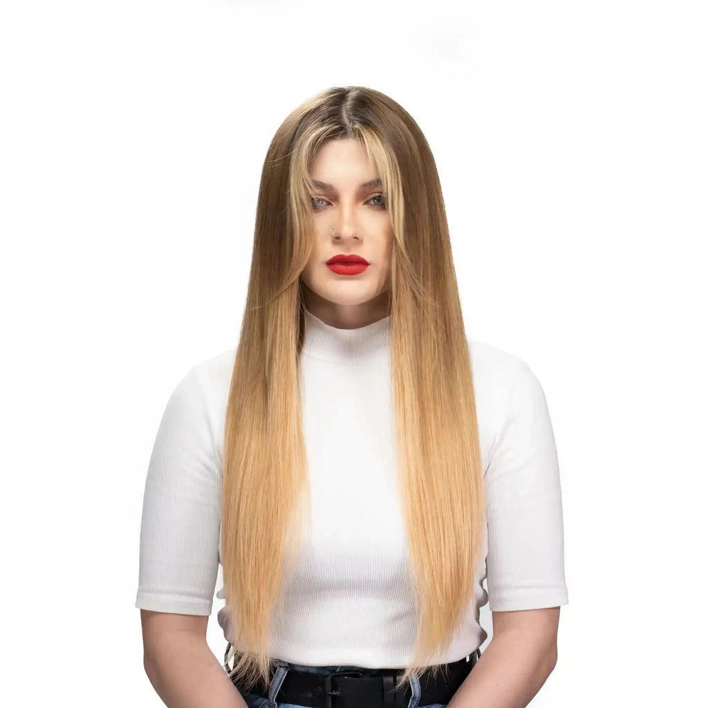 الصورة قبل وبعد استخدام زن هير