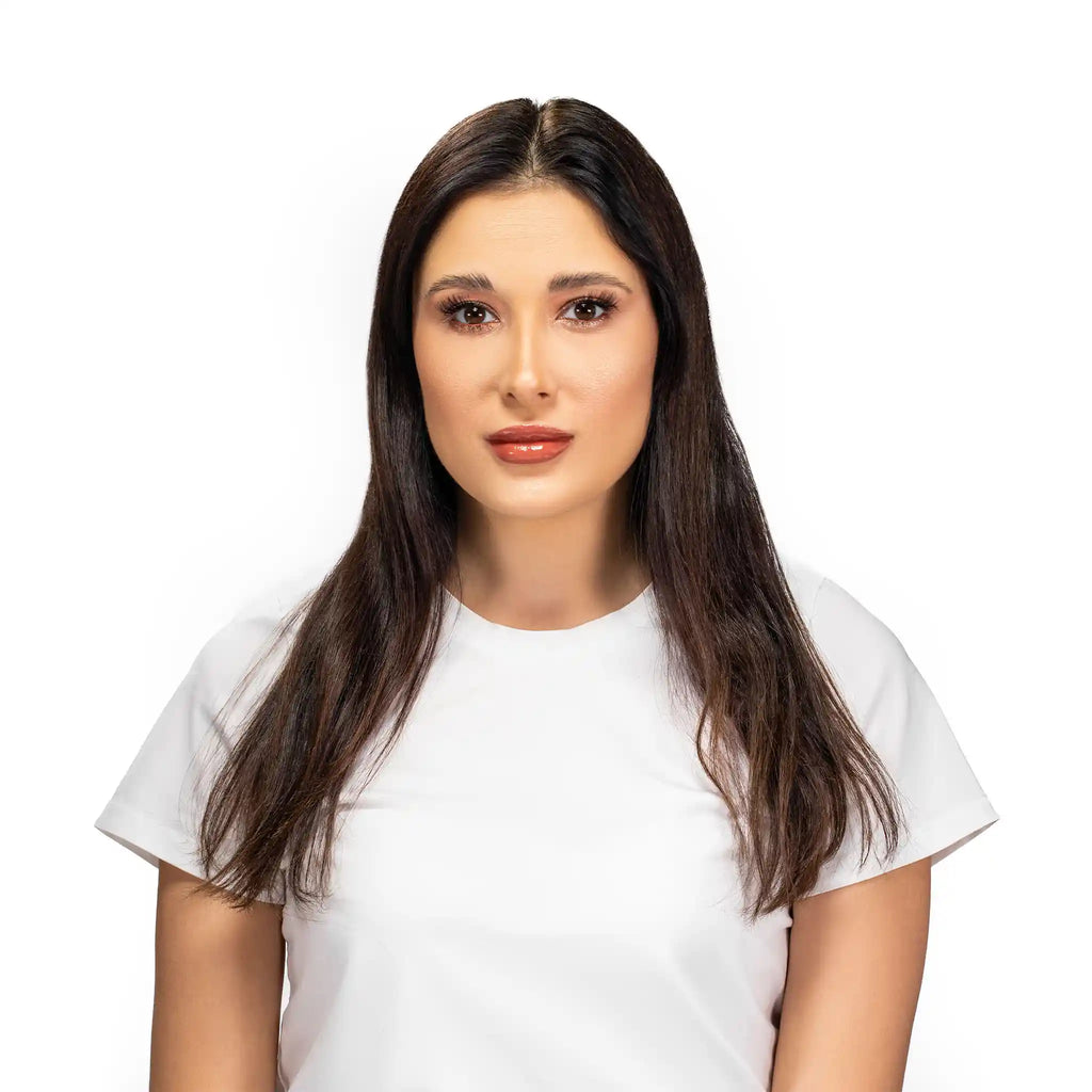 الصورة قبل وبعد استخدام زن هير