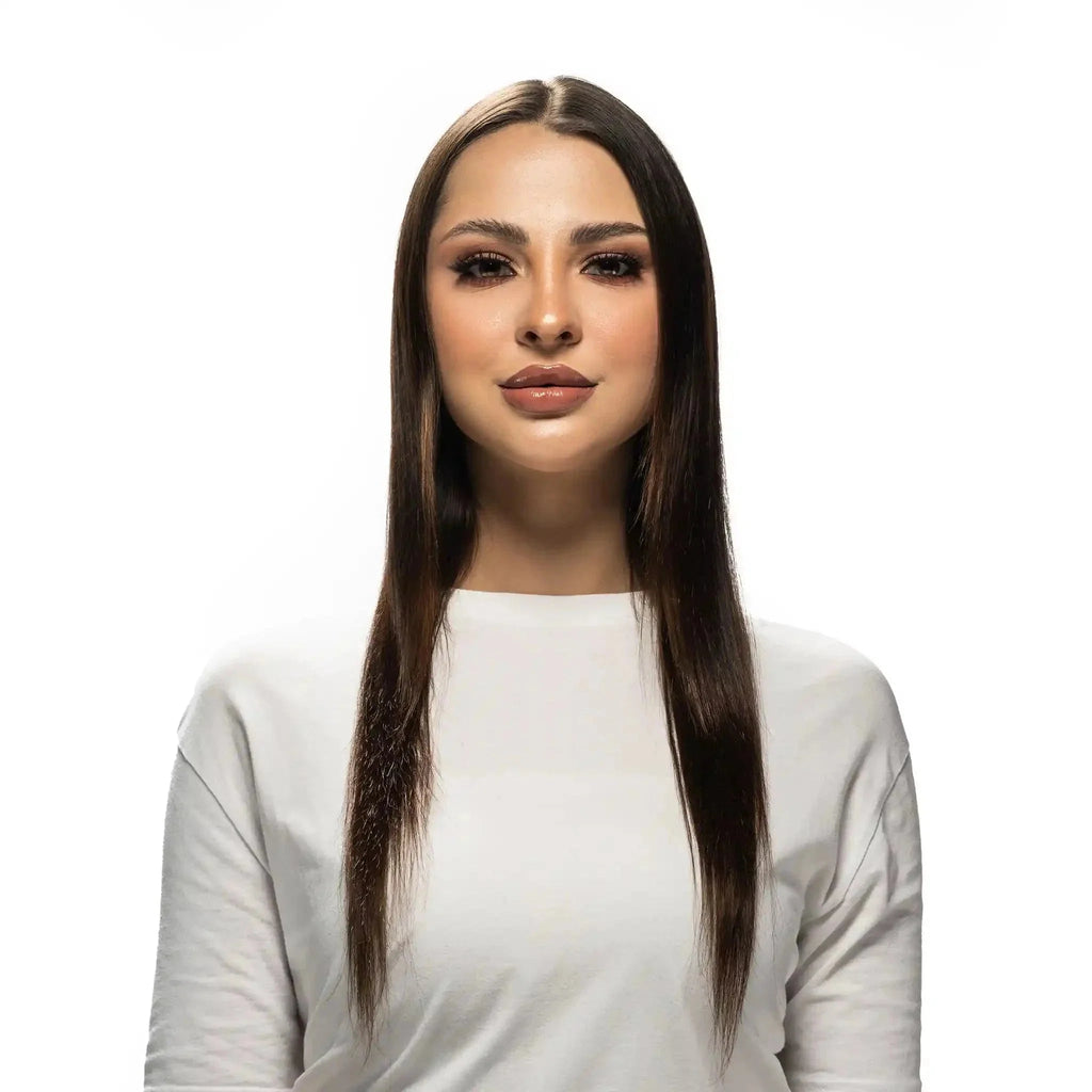 الصورة قبل وبعد استخدام زن هير