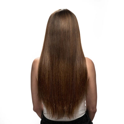Clip in Hair Extensions Package - Free Shampoo & Paddle Brush