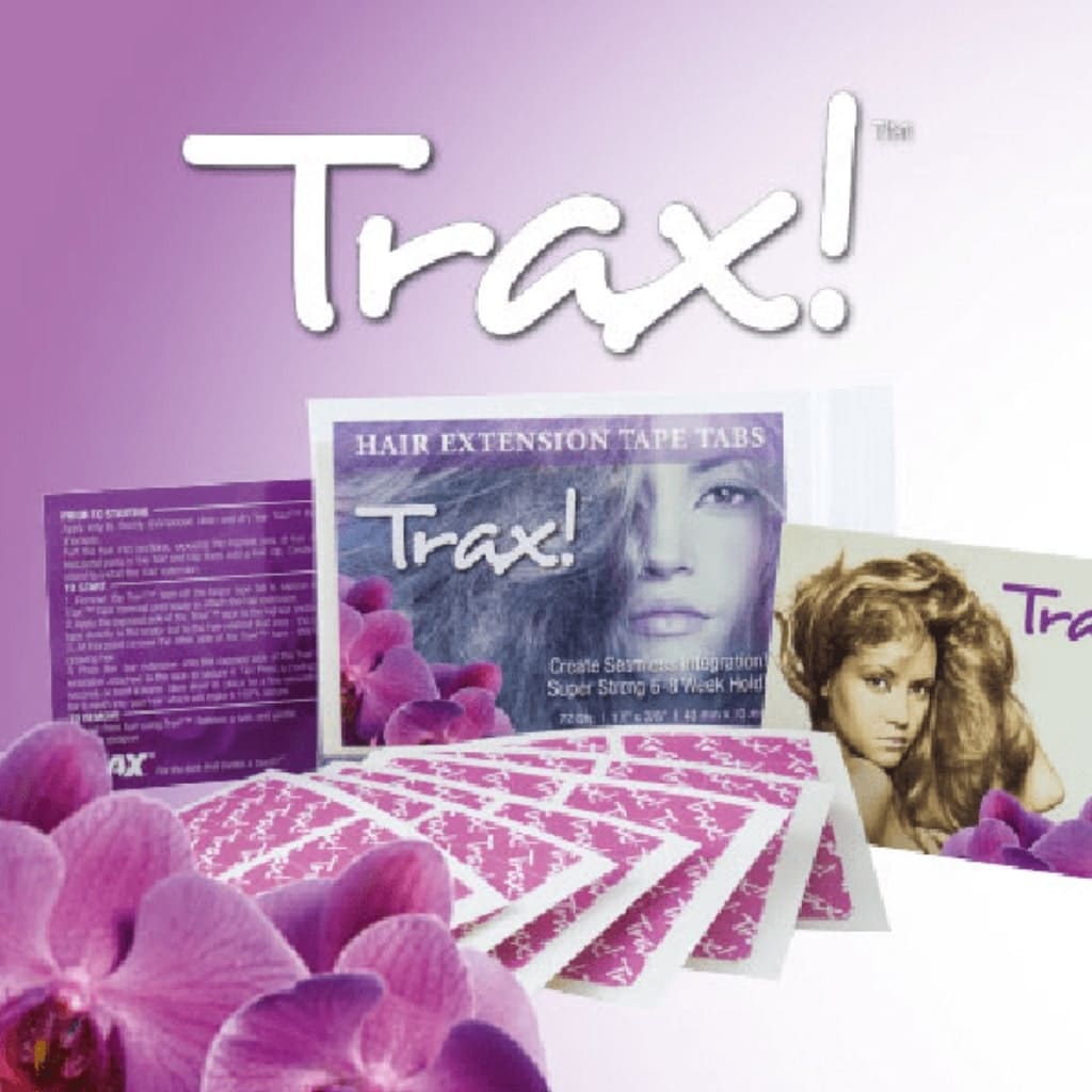 Trax Tape In Extensions Tape Replacement Strips precut 72pcs